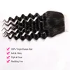 Hot Sale Brazilian Hair Cheap Unprocessed 8A Peruvian Brazilian Indian Malaysian Hair Extension Hair Loose Curly With Closure Free Shipping