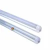 HOT! 8 pés Led T8 Tubes 45W 8 FT Luzes Led Tubes Integrado 2.400 milímetros Led Luz Fluorescente AC85-265V 30pcs fábrica hotsale direta! STOCK IN