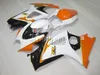 Carénage de carénage pour Suzuki GSXR1000 2007 2008 kit carénage de moto orange blanc noir gsxr 1000 07 08 OY63