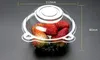 Plastic Cupcake Cake Muffin Dome Case Disposable Fruit Salad Holder Boxes Container Packaging Box