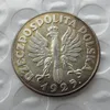 Moeda da polônia 1925 zniwiarka 2 zlote cópia moeda latão artesanato ornamentos réplica moedas decoração para casa acessórios298p