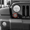 Front Turn Signal Indicator Light Ring Car Exterior Accessories Ny ankomst Hög kvalitet för Jeep Wrangler 2007-2017