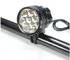 Catazer 8500ルーメン7x CREE XM-L T6 LEDヘッドランプ防水サイクリングライト+ 8.4V充電器+ 6000mAhバッテリーパック