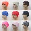 16 конфеты цвета Мужчины Женщины хлопок шапочки теплые мягкие вязаные шапки Весна Зима череп Cap шляпы Gorro хип-хоп панк Pile Cap для унисекс