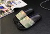 2017 mens/womens fashion flower animal printing leather slide sandals boys/girls outdoor beach rubber slippers
