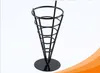 Corkscrew Iron Potato Chips French Fries Basket Passion Holder Frame Snack Frame Snack Basket Frade Fried French Fries