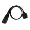 Voor BMW ICOM D-kabel ICOM-D Motorfietsen Motobikes 10 PIN-adapter 10pin tot 16pin OBD2 OBDII Diagnostische kabel I-COM Toolkabels