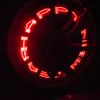 Lumières de vélo en gros - 2021 Cool 7 LED lampe de vélo roue pneu rayon flash lettre lumière recherche1
