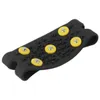 1 Para Przyjazd Anty Slip Snow Ice Climbing Spikes Grips Crampon Clails 5-Stud Buty Pokrywa Hurtownie