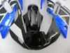 Top Selling Fairing Kit voor Yamaha YZF R6 98 99 00 01 02 Wit Blauw Zwarte Backings Set YZFR6 1998-2002 OT23