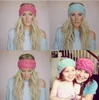 Crochet Headband 31 Colors Wool Crochet Headband Knit Hair band Winter Warm headbands Girls Headwrap Ear Muffs LJJA677