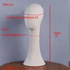 أنثى Styrofoam رغوة عارضة الأزياء Manikin Model لعرض HatjewelryScarf يمكن أن يكون tiepin القماش رأس طراز 4527075
