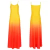 Wholesale- 2017 Large Size Dress Vestidos Party Dresses Sundress Women Sexy Boho Summer Casual Chiffon Evening Party Beach Long Maxi Dress