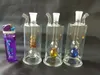 Glass Pipes Glass Tube Glassers Burners Pipes Hookahs Glass Bongs,Glass Mini Hookah 2.5 diameter,A variety of styles, color random delivery