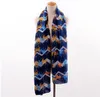 Varmdesign Sika Deer Skriv ut Voile Cotton Animal Print Infinity Scarf Fashion Circle Scarf Storstorlek Long Scaves Women