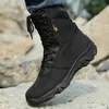 Botas militares de combate táctico impermeables, botas tobilleras para hombres del ejército, desierto, otoño, primavera, viajes, senderismo, zapatos de escalada al aire libre