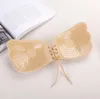 Dames Invisible BH Butterfly Wing Silicone BH Strapless Backless Zelfklevende Siliconen Onzichtbare Push-up BRAS 150PCS OOA2640
