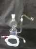 Nowy wiatrak szklany bong bung z rurą wodną dym hakah przenośne szklane bongs palenie akcesoria bezpłatna wysyłka