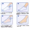 3packs6pcs ROLANJONA feet mask Baby Foot Peeling Renewal Foot Mask Remove Dead Skin Smooth Exfoliating Socks Foot Care Socks For 7265361