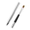 Groothandel Hoogwaardige professionele make-uptool Draagbare make-up Intrekbare cosmetische oogschaduw Lipstick Gloss Lip Brush