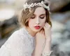 2019 Fashion Silver Pearl Bridal Hair Jewelry Jewelry Wedding Compleblections Crystal Women Cheap Headpiece244f