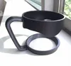 Porta di tazza di plastica Porta da 30 once di tazze per tazza di bicchiere Hand Black Hand Hand Fit Auto Mughe Drinkware Gadget per esterni