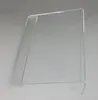 1 Soldado L em forma de letreiro de plástico de acrílico transparente Exibição de papel Rótulo de papel Totário de preço Horizontal na mesa Table T2MM 30pcs