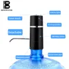 Wholesale- Easy Pump Water Tap Faucet Wireless Electric Rechargeable Water Dispenser Battery Drinking Water Bottles Kitchen Drinkware Tool