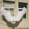 Decoration NEW large size white Angel wings fit for stage show photography Underwear show wedding Cosplay game feather props EMS free shippin