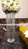 Hurtownie Tanie Tall Cylinder Handmade Clear Antyk Wedding Akrylowy Wazon do wystroju domu