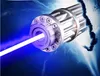 Super kraftfull militär 500000m 450 nm MW Blue Laser Pointer Laser Sight LED Light Ficklight Lazer Torch Hunting5220881