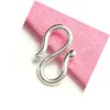 10pcs/lot 925 Sterling Silver Clasp Hooks For DIY Craft Fashion Jewelry Gift 6X10.5mm W103