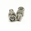 100 Pçslote BNC Plugue Macho para F Tipo Feminino Adaptador de TV CCTV RG6 RG59 Coaxial RF Conector