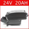 Batterie au lithium de vélo électrique 24 v 20ah avec chargeur 29.4 v 3a batterie Li-ion 24 v pour vélo électrique 500 W par cellules samsung