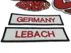 Kwaliteit LEBACH CAVE MEM MC Biker Vest Patch Motorcycle Biker Grote Volledige Back Size Patch voor Jas Vest Badge Ijzer OP Shippin246V