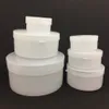 10 ml witte plastic cosmetische smaple pot 34x17mm 10gram maat crème lege fles masker containers potten Kleine pot