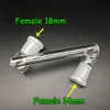 Glas drop down adapter 10 stilar alternativ kvinnlig man 14mm 18mm till 14mm 18mm kvinnliga glas dropdown adaptrar för oljeplattor glas bongs