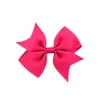 4Inch Baby Girls Bow Barrettes Hårnålar Grosgrain Ribbon Bows With Alligator Clips Children Hair Accessories Kids Fishtail Barrett7568933