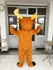 hot sell high quality reindeer moose deer mascot costume custom design mascot fancy carnival costume free