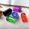 Driptip a spirale colorata EGo AIO 510 Driptips elicoidali Accessori per fumatori di alta qualità Bocchino per flusso d'aria 6 colori DHL gratuito