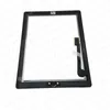Dotykowy panel szklany ekranowy z przyciskami Montaż klejowy do iPada 2 3 4 czarno-biały