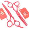 5.5 "6.0" Kits de ciseaux de coiffure professionnels Meisha JP440C coupe amincissant ciseaux de vente chaud Barber Shears pour la maison utilisé