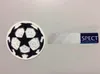 New champions ball + rispetto patch football Stampa stemmi patch, Soccer Hot stamping pattern