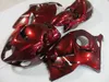 High quality fairing kit for Suzuki GSXR1300 96 97 98 99 00 01-07 wine red fairings set GSXR1300 1996-2007 OT18