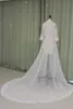 Real Picture Wedding Cape Women039s Wrap Coats Jackor Half Sleeve Tulle White Ivory Wedding Capes Lace Appliques7337895