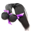 New fashion Straight Hair weave Fiber natural color 1B no tangle 4 bundles synthetic Hair weft Weave