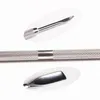 1pc 2 Ways Sides Buticle Spoon Pusher Remover Stainless Steel Beauty Manicure Pedicure Salon Nail Art Care Tools Dead SK2470488