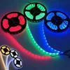 LED Strip 5M Roll Decoration Light SMD5050 3528 5630 IP65 IP20 LED شرائط LED خفيفة دافئة أبيض أبيض أحمر RGB الشريط المرن 300 LEDS DC12V