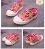 Nouvelle marque enfants chaussures kd chaussures fille chaussures toile chaussures chaussures décontractées mignon mode princesse chaussures fleur chaussures