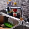 Rubinetto per lavello da cucina estraibile all'ingrosso e al dettaglio con spruzzatore / spruzzatore per rubinetto da cucina / rubinetto da cucina in ottone lucido HS437